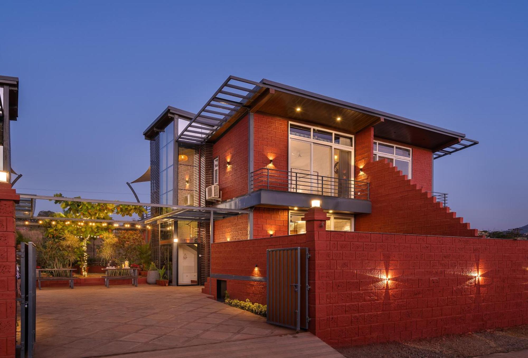 Saffronstays Calvin - 3 Bedroom Pool Villa In Lonavla Exterior foto