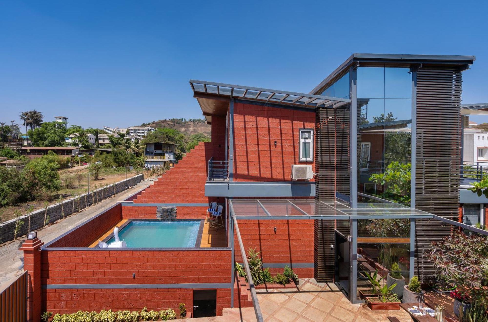 Saffronstays Calvin - 3 Bedroom Pool Villa In Lonavla Exterior foto